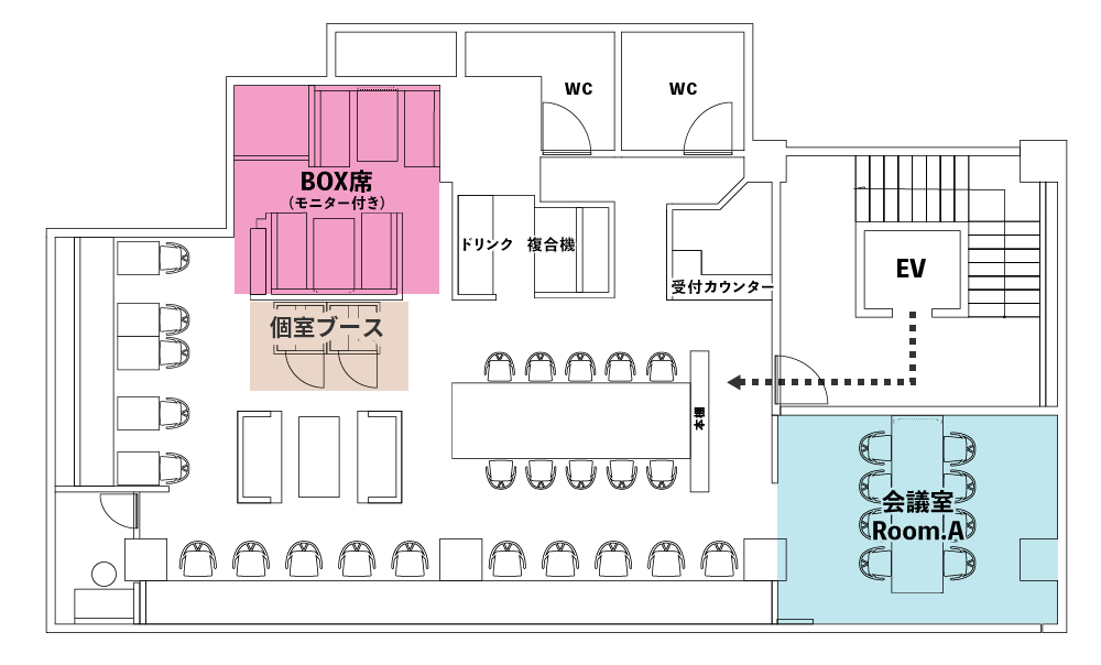 池袋店 店内マップ